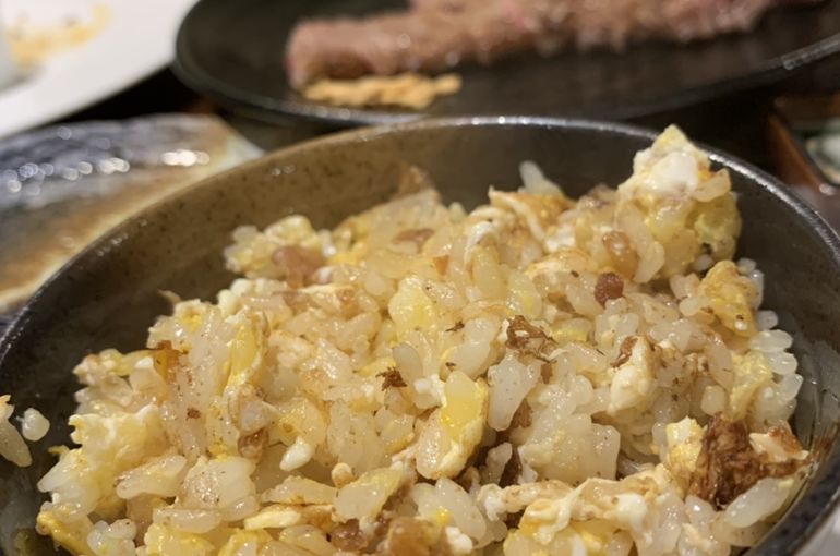 ガーリックライス焼き