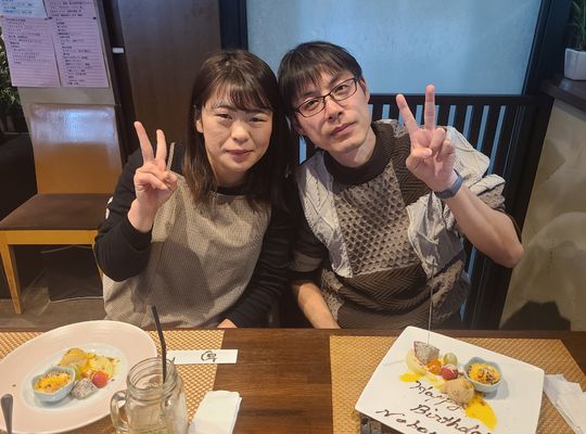 ２人