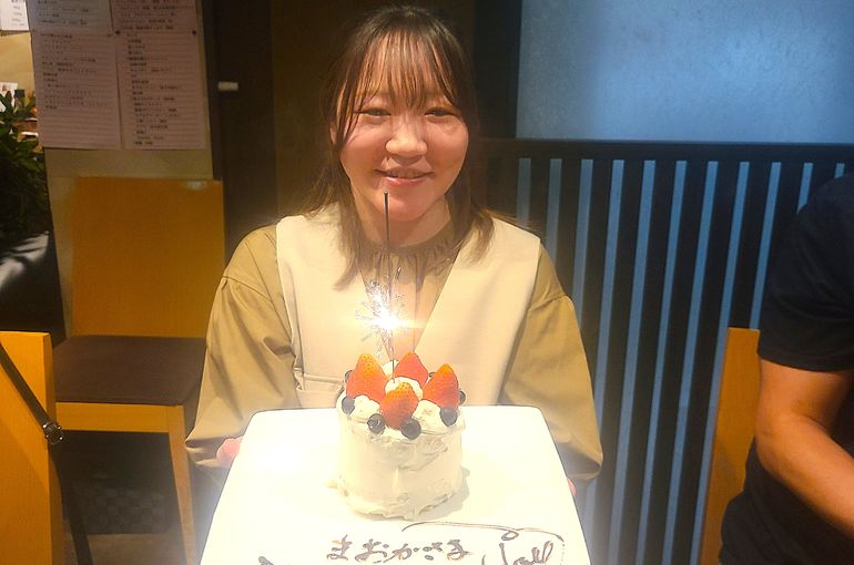 ケーキ 1人